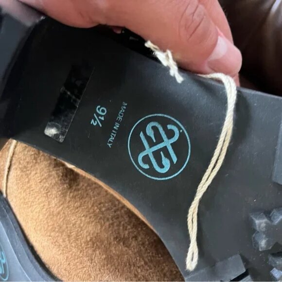 Ross & Snow All Weather Suede Printed Fur Boots NWT - Picture 7 of 8